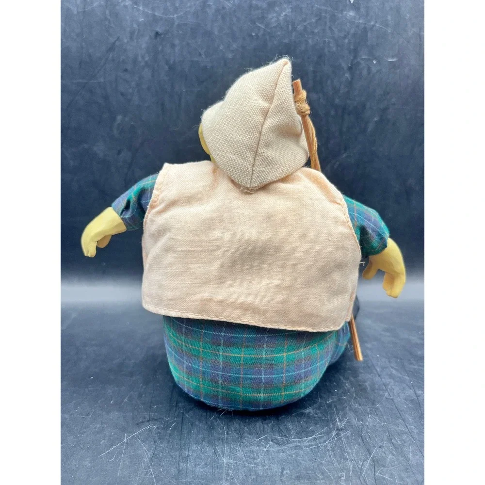 Vtg Russ Berrie Country Folk Collection Wade Fisherman #2907‎ Fishing Figurine